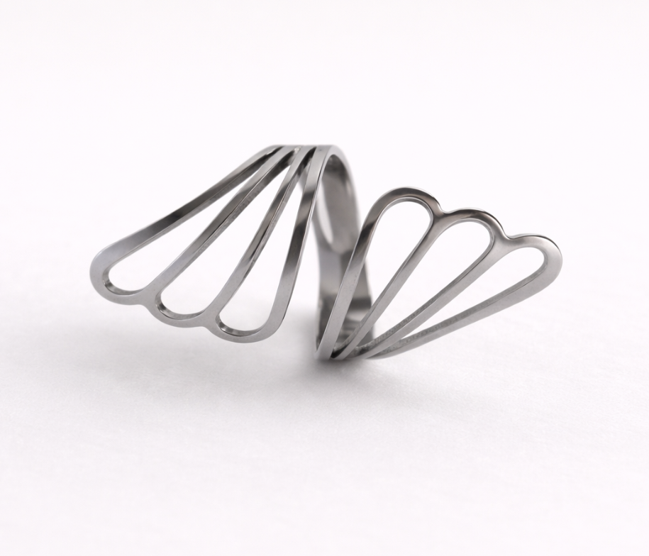 Bague Ailes | Sculpture Aérienne